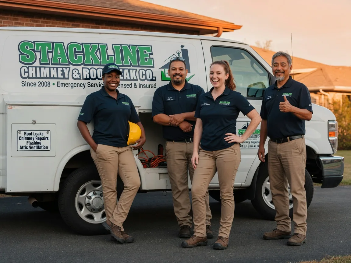 Chimney flashing repair company in Manley, NE